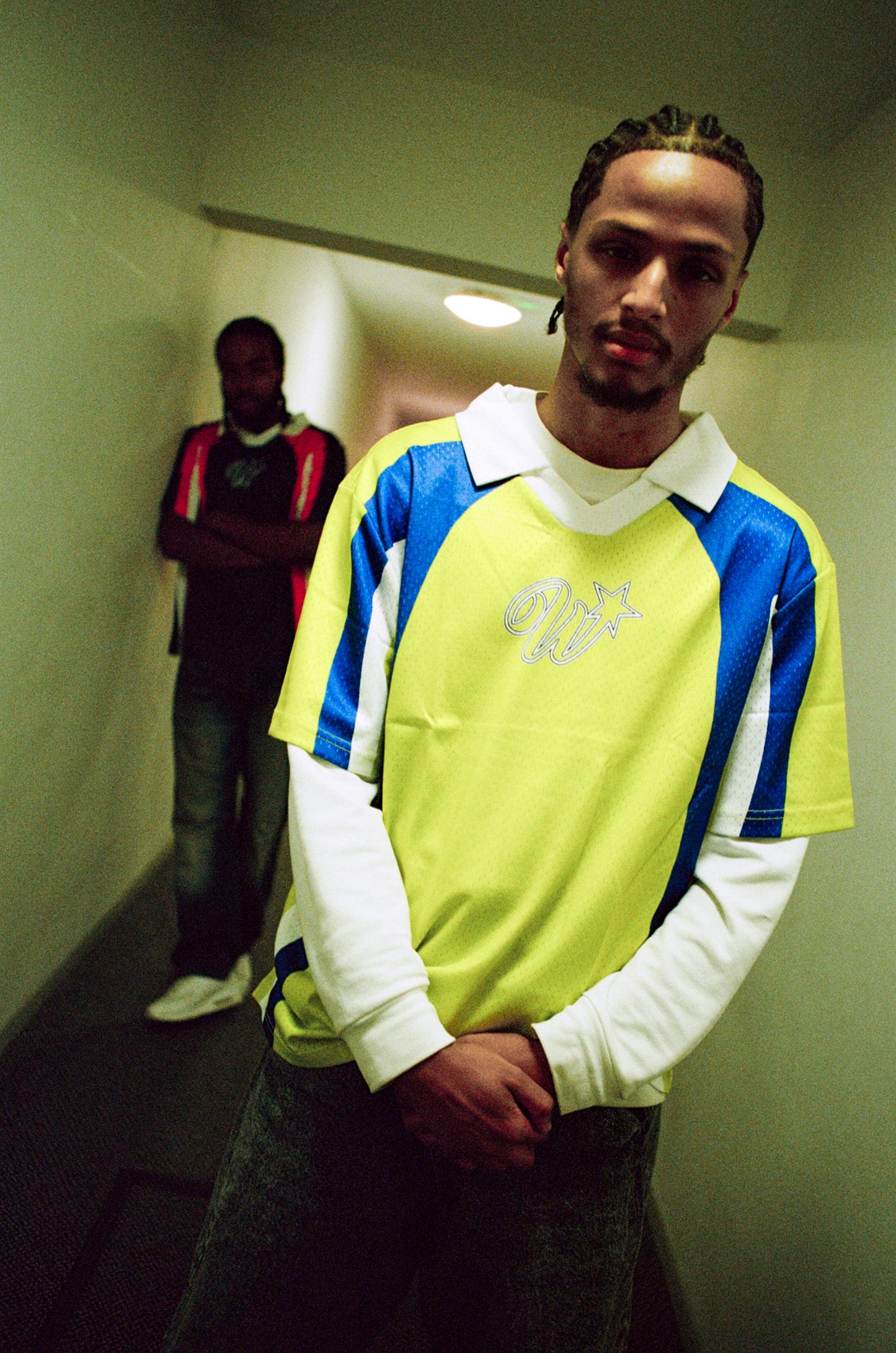WHYTE JERSEY - YELLOW/BLUE