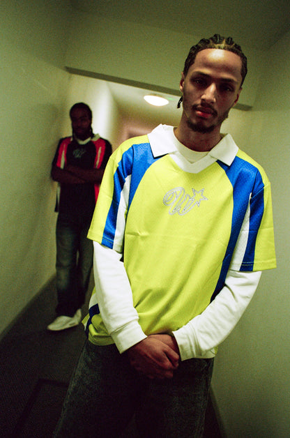 WHYTE JERSEY - YELLOW/BLUE