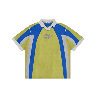 WHYTE JERSEY - YELLOW/BLUE