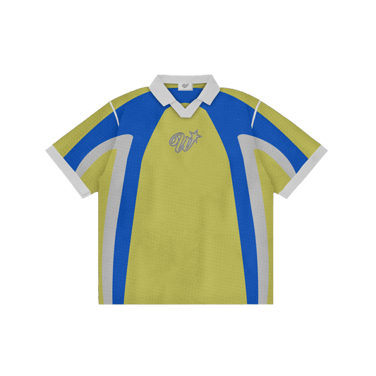 WHYTE JERSEY - YELLOW/BLUE